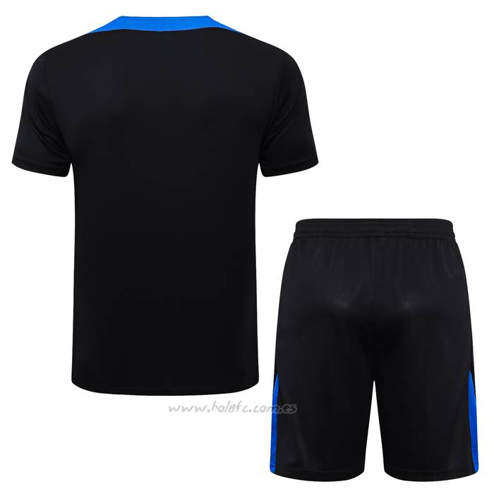 Chandal del Inter Milan Manga Corta 2024-2025 Azul - Pantalon Corto